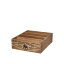 収納ボックス 木製 ヴィンテージ感 DIY風 DULTON ダルトン WOODEN BOX FOR POSTCARDS ウッデン ボックス CH14-H502NT 小物収納 小物入れ 収納ケース ボックス ケース 仕切あり ポストカード 写真 フォト 保管 書類 手紙 小物 道具入れ 整理整頓