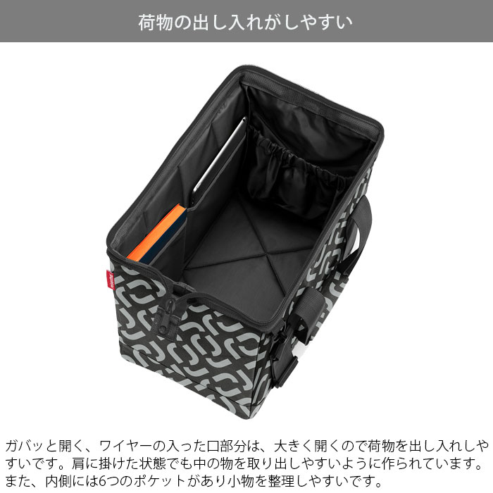 ライゼンタール ボストンバッグ レディース 旅行 バッグ reisenthel ALLROUNDER M 18L 大きく開く トラベルバッグ ショルダーベルト付き 旅行バッグ かばん 1泊 2泊 がま口 ジム メンズ おしゃれ ジムバッグ 鞄 monorogu-10069027 monolog サンプル画像3