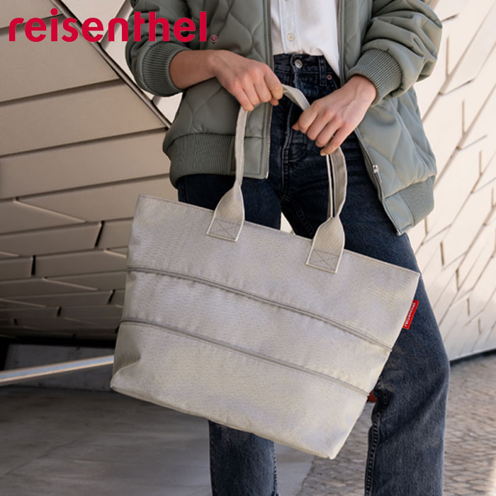 トートバッグ レディース マチ広 ショッピングバッグ reisenthel ライゼンタール SHOPPER E1 TWIST ショルダーバッグ ファスナー付き 手提げ おしゃれ バッグ 肩掛け ショルダー 買い物バッグ マザーズバッグ