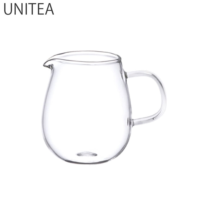 ピッチャー ガラス おしゃれ ミルクピッチャー 8305 耐熱ガラス 180ml キントー UNITEA ユニティ ミル..