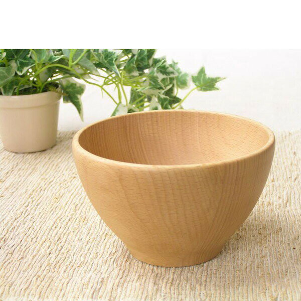 木製食器\\\\\\\\\\\\\\\\\\\\\\\\\\\\\\\\\\\\\\\\\\\\\\\\\\\\\\\\ - 茶碗 おしゃれ 木製 お茶碗 取り鉢 スープカップ カフェ風 木の器 ライスボウル S 260ml MUTE ミュート 飯椀 C02-MRIB130BE 食器 洋食器 天然木 ビーチ 小鉢 ボウル 木製ボウル 汁碗 木製食器