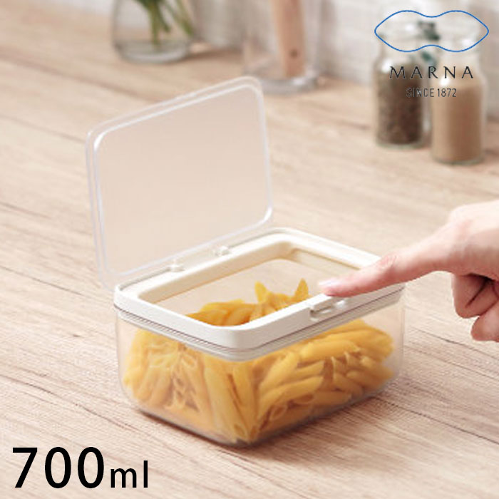 ��¸�ƴ� ̩�� �ץ饹���å� 700ml �Ѥ߽Ť� �ѥå����դ� ����˥����� MARNA �ޡ��� �磻�ɥ��硼�� ���ꥢ K762CL GOOD LOCK CONTAINER ���åɥ��å�����ƥ� ���󥯲� ��󥿥å� �����ѥå� �ѥ�ʴ ���Ĥ��� ��¸ �ƴ� ���� Ĵ̣������ ���å��� ��Ǽ