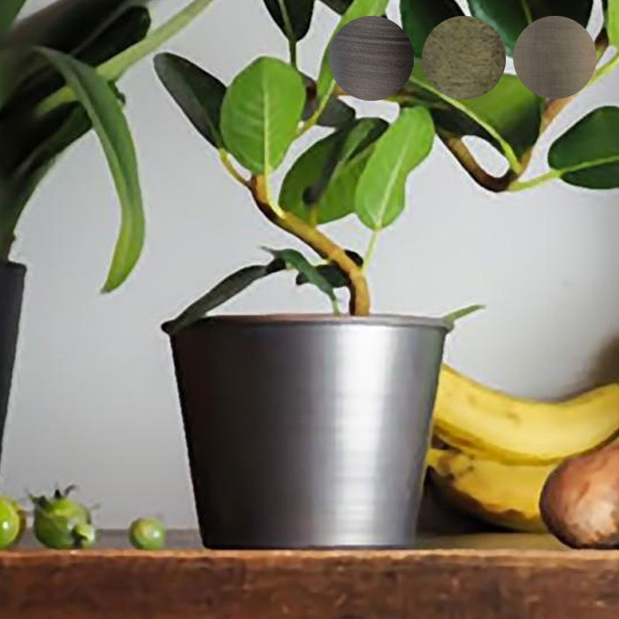 樂天商城 - プランター おしゃれ 丸 植木鉢 観葉植物 多肉植物 サボテン 花瓶 鉢カバー 直径12x高さ9.5cm アイアン プラントポット 植物用ポット 花器 卓上 スタンド 植物 花 園芸 直植え インテリア MC円錐ポット