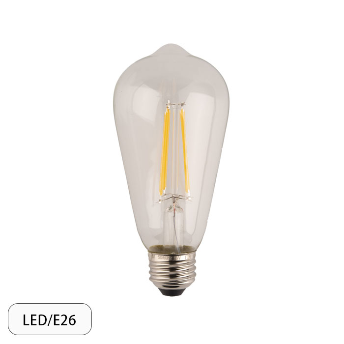 樂天商城 - LED 電球 E26 エジソン エジソン球 おしゃれ LED電球 9W 電球のみ エジソン電球 照明 クリア レトロ アンティーク フィラメント 照明器具 エコ 長寿命 経済的 省エネ