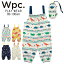 遊び着 プレイウェア キッズ ベビー 子供 80cm 90cm 100cm Wpc. KIDS PLAY WEAR WKG02 サイズ調整可 砂場着 ロンパース スモック オーバーオール レインウェア レインコート 雨具 撥水 防水 どろんこ遊び 1歳 2歳 3歳 カッパ 泥遊び