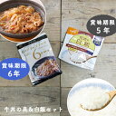 非常食セット おかず 非常食 保存食 牛丼の具 アルファ米 白飯 尾西食品 長期保存 5年 6年 保存 レトルト 食品 美味しい非常食 防災グッズ 防災用品 備蓄 賞味期限 アウトドア キャンプ ソロキャンプ 登山 釣り　LLF ロングライフフーズ