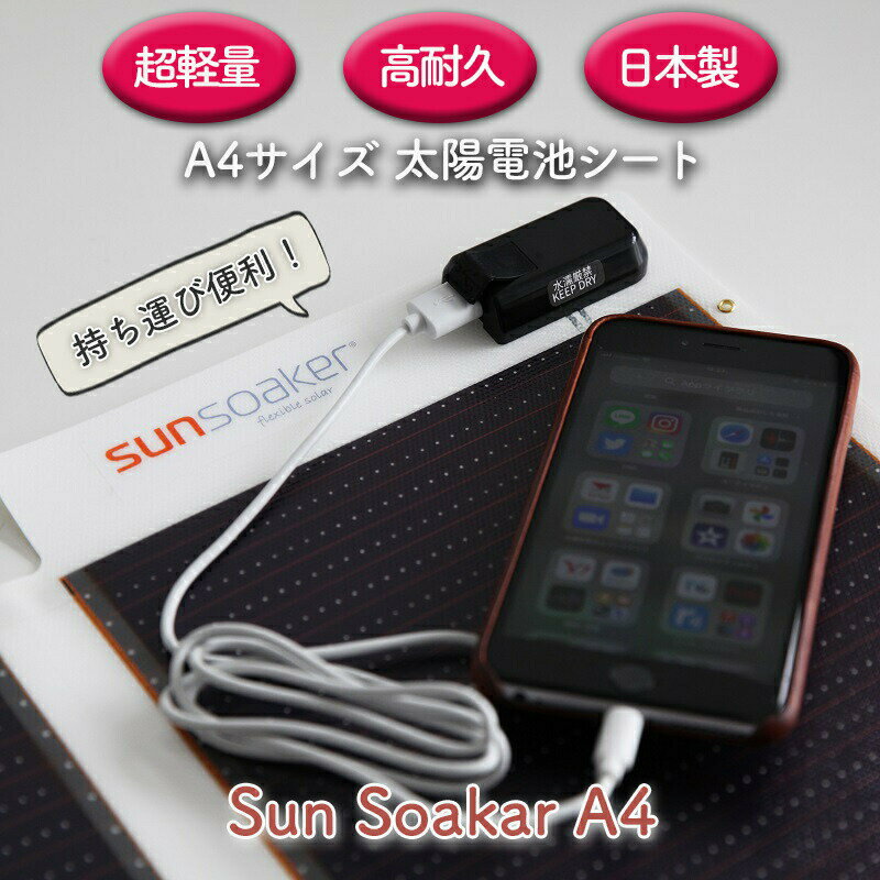 ソーラー充電 ライト ポータブル スマホ充電器 携帯充電器 USBポート付 アウトドア 防災グッズ 