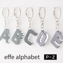 effe alphabet エッフェ アルファベット （PからZまで） ホイッスル 笛 おしゃれ かわいい 防災 防犯 登山 アウトドア キーホルダー キーリング グッドデザイン 日本製 鯖江 メガネ 眼鏡 ギフト プチギフト プレゼント お守り おそろい メール便発送