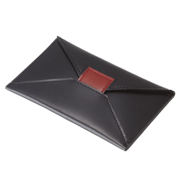 Aaron Irvin アーロン・アーヴィン Leather Accessory カードケース 名刺入れ 本革 ブラック AA-CEN