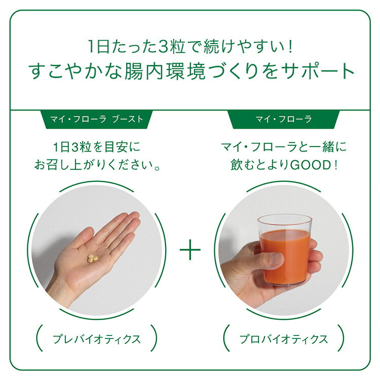 【正規販売店】【メーカー直送】マイ・フローラ ブースト 90粒入り 野村乳業 サプ...