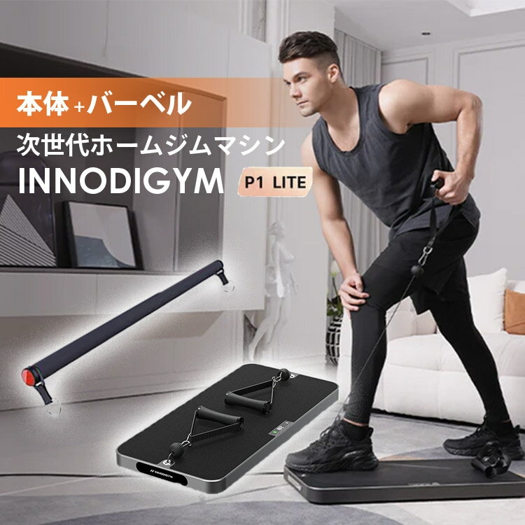 【1500円OFFクーポン】【メーカー直送】INNODIGYM ホームジムマシン 本体+壁掛けアタッチメントセット イノディジム 宅トレ 家トレ 筋トレ トレー...