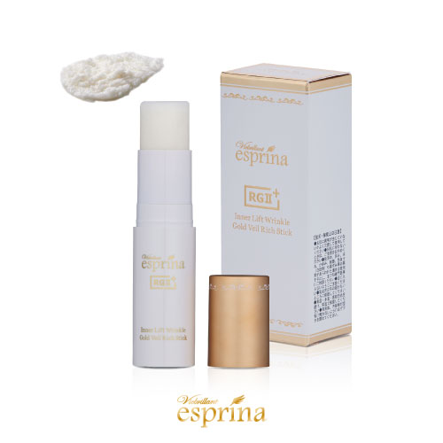 送料無料対象 エスプリーナ RG2+ インナーリフト リンクルゴールド ベール Rich スティック＜スティック状クリーム＞ヒアルロン酸 幹細胞 スティック クリーム メイク直し テレビショッピング