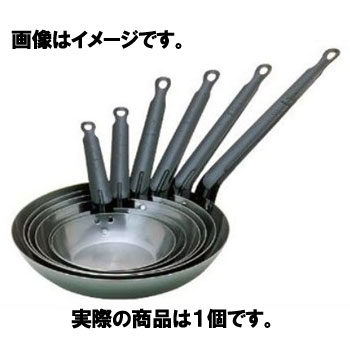 Ih Incompatible - アカオアルミ Feパン 24cm(鉄フライパン)