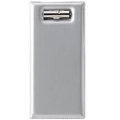 えいむ 業務用 二つ折り 伝票バインダー ビニール 伝票ホルダー BH-101 シルバー