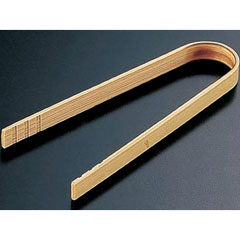 萬洋 竹製ミニトング 小 7cm 27-102