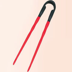 台和 プチエイド バリアフリー箸 HS-H 赤