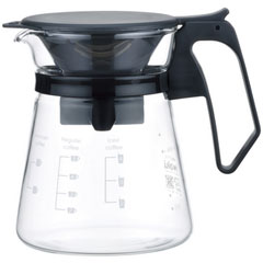 iwaki イワキ ドリッパー付き コーヒーポット NEW コーヒーハウス ブラック 600ml KT8685-BK