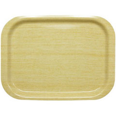 橋本達之助工芸 業務用 お盆 トレイ Rトレー デニム L 角 イエロー