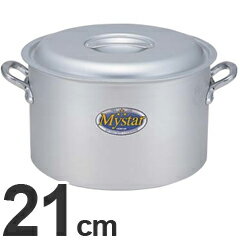 樂天商城 - 北陸アルミニウム 業務用 プロマイスター 半寸胴鍋 21cm HP09-RM217