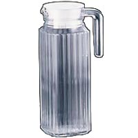 アルコロック Arcoroc【ガラス製】 クワドロピッチャー(ウォーターポット) 冷蔵庫用ピッチャー1.1L 23541
