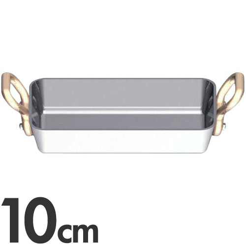 乐天商城 - UK 18-8ステンレス プチパンシリーズ プチ角型鍋 浅型 10cm