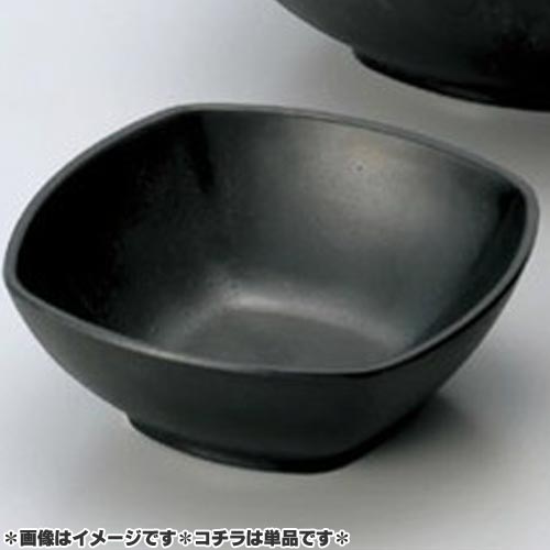 乐天商城 - マイン メラミン食器 メラミンウェア 角深皿 黒 小 M11-134