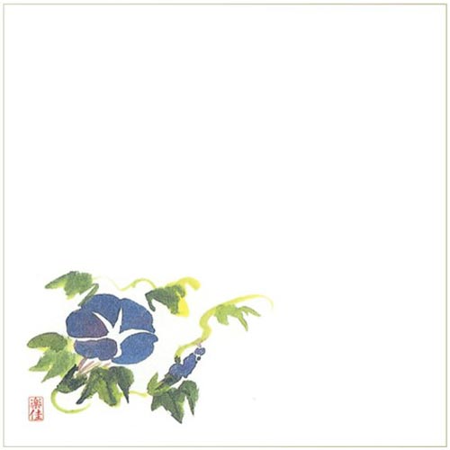 マイン 業務用 耐油懐敷 18角 18×18cm 朝顔(6月-7月) 100枚入 M30-224