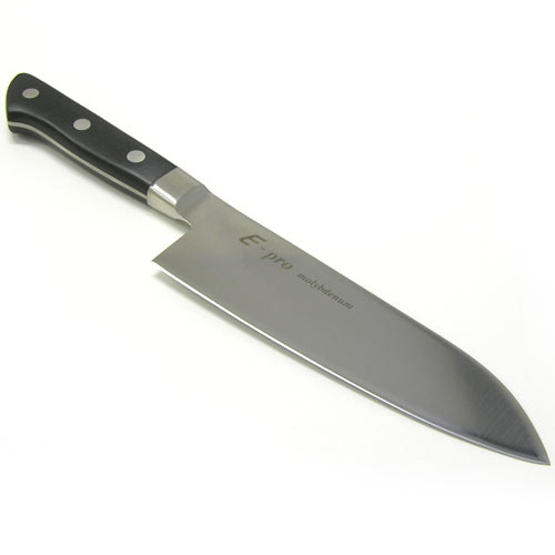 EBM E-PRO モリブデン 三徳庖丁 16.5cm ブラック