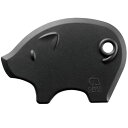 アニマルシリコンスクレーパー 087-1004 pig ブラック
