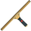 山崎産業 窓用清掃用品 プロテック グラススクイジー 真鍮 グリップ付き 350 C75-1-035X-MB
