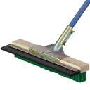 山崎産業 清掃用品 デッキブラシ コンドル ブラシ ワイパー付 C285-000U-MB