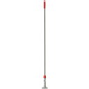 山崎産業 清掃用品 モップハンドル HG フリーハンドル EX-SUS M0516-000U-MB レッド