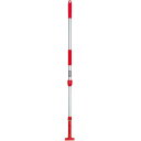 テラモト 清掃用品 FX ハンドル アルミ伸縮柄 CL-374-100 レッド