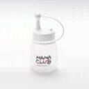 MAMA CLUB ママクラブ キャップ付きディスペンサー 180ml MC-25 ホワイト