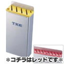TKG 18-8ステンレスプラ板付カラーナイフラック 小 Aタイプ レッド