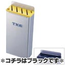 TKG 18-8ステンレスプラ板付カラーナイフラック 小 Aタイプ ブラック