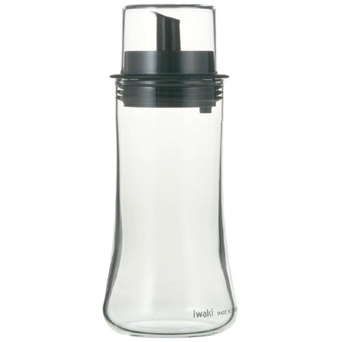 iwaki フタ付オイル差し M 160ml 5032-BKO
