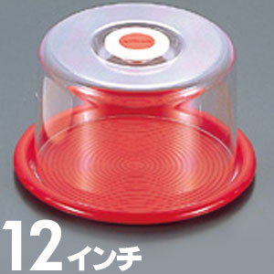 乐天商城 - ケーキ用トレイ ラブリーハット 丸型 12インチ 中 MT-035 レッド