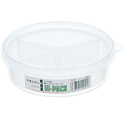 エンテック シール容器 ハイパック 丸型中子3個付き S-241 420ml 3ヶ入