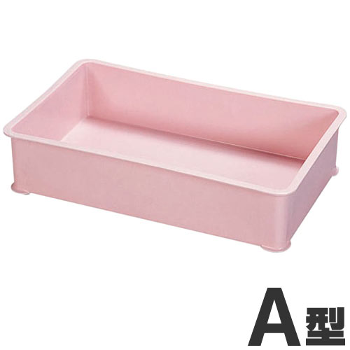 サンコー PP特大カラー番重 ばんじゅう A型 ピンク