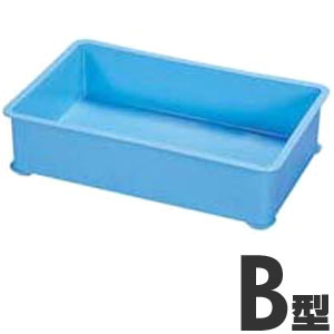 【CC】キッチン>キッチン雑貨>その他キッチン雑貨厨房用コンテナ（番重・ばんじゅう）メーカー三甲カラー・味・種類ブルー商品外寸(mm)643×417×高さ90その他内寸：603×377×高さ75mm、耐熱温度：-5〜80度◆別売りのPP番重用アミNo.2が使用できます。材質・原材料ポリプロピレン