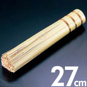 竹製 ささら 銅線巻 27cm