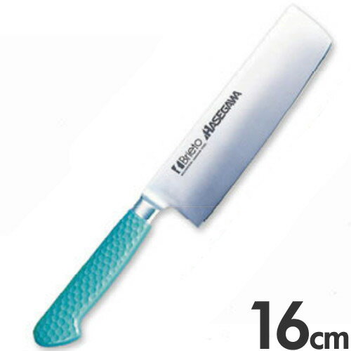 長谷川化学工業 抗菌 カラー庖丁 菜切 160mm MNK-160 グリーン