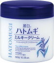 麗白 ハトムギミルキークリーム 容量300G 熊野油脂 ボディクリーム・ローション