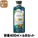 【まとめ買い】ハーバルエッセンスビオリニュー モロッカンオイル シャンプー 容量400ML×6点セット P&G シャンプー
