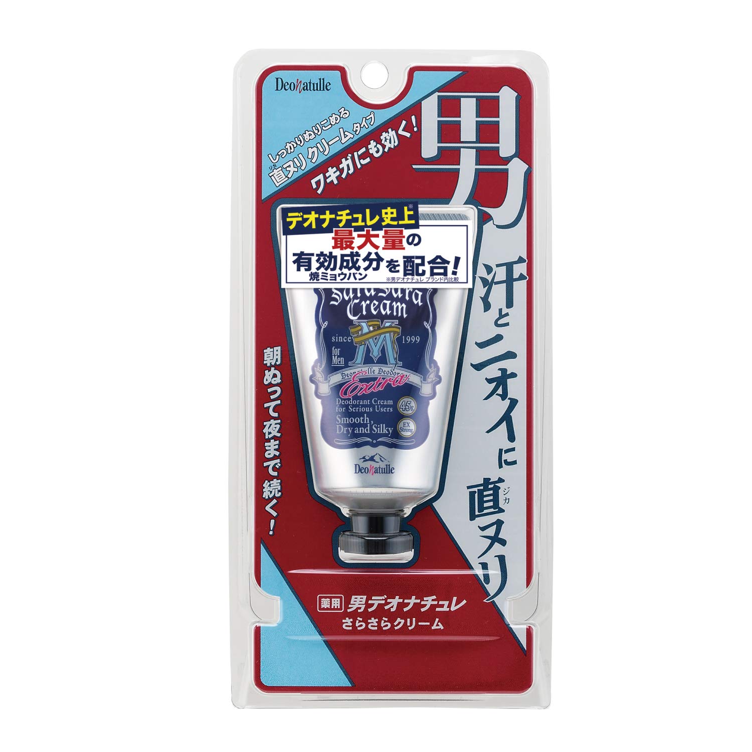デオナチュレ 男さらさらクリーム 45g 容量45G シービック 制汗剤・デオドラント