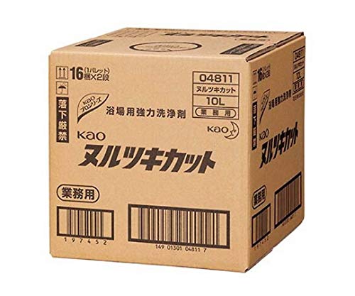 KAOヌルツキカットバッグインボックスタイプ業務用10L 容量10000ML 住居洗剤・お風呂用 KAOヌルツキカットバッグインボックスタイプ業務用10L 容量10000ML 住居洗剤・お風呂用
