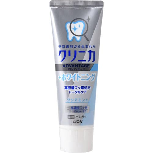 クリニカ アドバンテージ +ホワイトニング ハミガキ クリアミント 130g 容量130G歯磨き クリニカ アドバンテージ +ホワイトニング ハミガキ クリアミント 130g 容量130G歯磨き