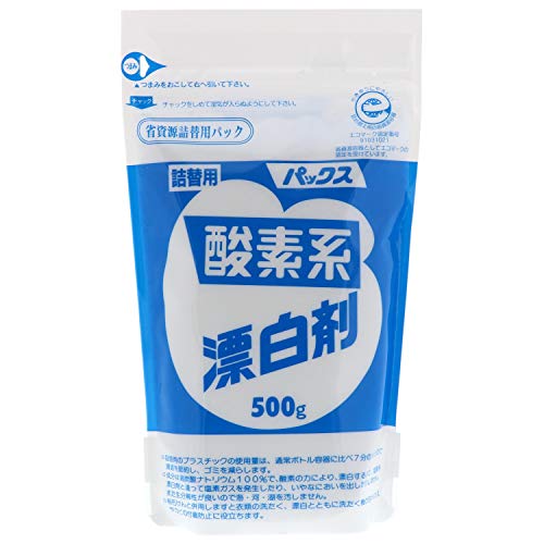 パックス酸素系漂白剤詰替用500G 容量500G 太陽油脂 漂白剤
