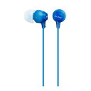 ヘッドホン MDR-EX15LPLI ブルー 容量1個 ソニー 充電器・SD・モバイル